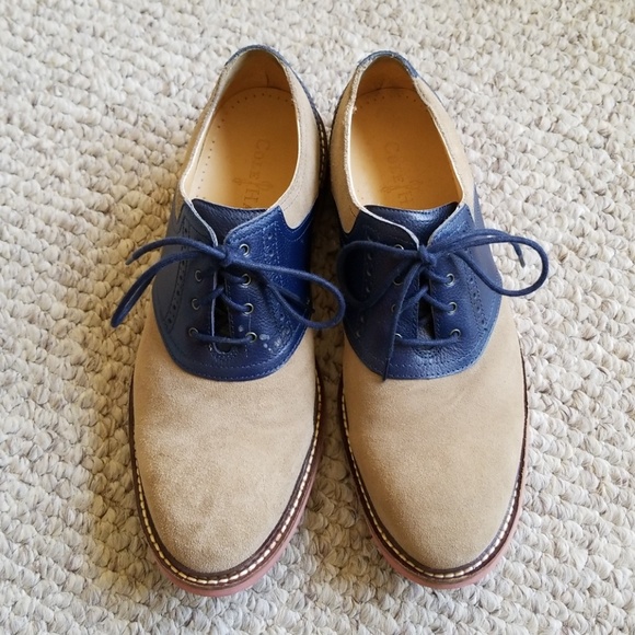 mens leather saddle shoes